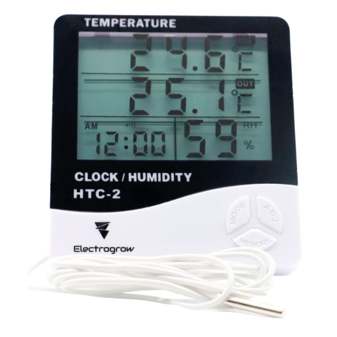 termo higrómetro con sonda electrogrow
